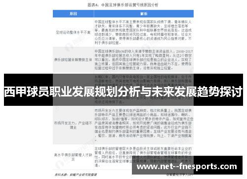 西甲球员职业发展规划分析与未来发展趋势探讨
